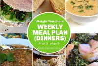 Weight Watchers Dinner Ideas for the Week of Mar 3–9