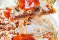 Keto Low‑Carb Chicken Crust Pizza Recipe