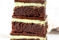 Decadent Mint Chocolate Brownies Recipe