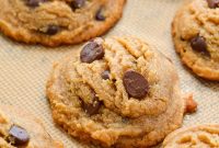 Flourless Peanut Butter Chocolate Chip Cookies — Keto Low-Carb Recipe