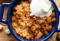 Air Fryer Peach Cobbler Recipe — Quick Homemade Dessert