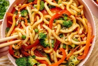 Creamy Sesame Udon Noodles Recipe for Quick Weeknight Meals