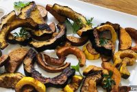 Roasted Autumn Squash with Cinnamon & Nutmeg Flavor