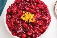 Cranberry Orange Sauce Recipe with Zesty Citrus Flavor