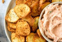 Crispy Everything Bagel Chips in the Air Fryer