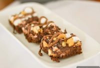 Decadent Rocky Road Brownies with Chocolate and Marshmallows