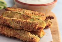 Crispy Keto Zucchini Fries from the Air Fryer