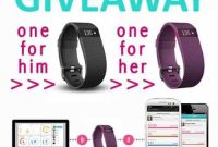 Win a Pair of Fitbit Charge HR Trackers — His & Hers Giveaway