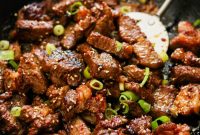 Korean Steak Bites Recipe: Quick Spicy Marinade and Stir-Fry