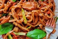 Instant Pot Drunken Noodles Recipe — Quick Thai Pad Kee Mao