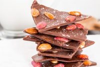 Sea Salt Chocolate Almond Bark Recipe — Crispy, Homemade Treat