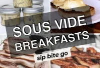 Sous Vide Breakfast & Brunch Recipes for Meal Prep