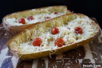 Smoked Spaghetti Squash with Roasted Cherry Tomatoes