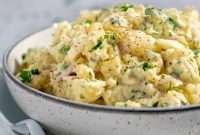 Creamy Potato Salad Made with Sweetened Condensed Milk