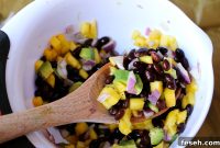 Mango, Black Bean & Avocado Salsa Recipe for Summer Parties