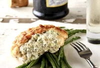 Crab-Stuffed Chicken Breasts Recipe for Dinner Parties