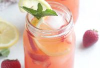 Sparkling Strawberry Lemonade Spritzer Recipe