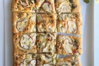 Apple and Rosemary Focaccia Recipe for Savory-Sweet Bread