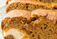 Cream Cheese–Filled Pumpkin Quick Bread: Moist Fall Loaf