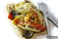 Philly Chicken Cheesesteak Sandwiches Made in a Crock-Pot