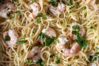 Garlic Butter Shrimp Scampi with Linguine Recipe