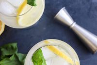 Lemon Basil Cooler: Refreshing Summer Cocktail Recipe