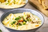 Creamy Turkey Soup Recipe — Hearty Leftover Turkey Stew