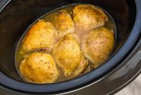Slow Cooker Lemon Pepper Chicken Thighs Recipe for Tender Flavor