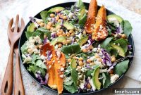 Vibrant Superfood Spinach Salad with Rainbow Veggies and Seeds