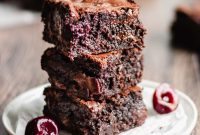 Chewy Chocolate Cherry Brownies Recipe for Decadent Treats