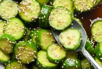Crunchy Sesame Cucumber Salad — Gluten-Free & Soy-Free Recipe