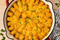 Sloppy Joe Tater Tot Casserole Recipe — Comforting Weeknight Meal