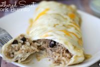 Smothered Sweet Pork Burritos Recipe – Sticky Pulled Pork Wraps