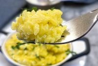 Creamy Milanese Risotto Made Without Wine