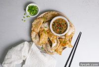 Gluten-Free Pork Dumplings with Yuzu Ponzu Sauce