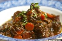Lamb Stew with Dried Plums Inspired by The Hunger Games
