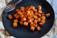 Crispy Sautéed Sweet Potatoes with Garlic and Herbs