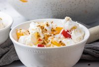 Classic Frog Eye Pasta Salad Recipe with Mandarin Oranges and Creamy Dressing
