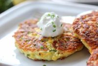 Crispy Zucchini Fritters Low in Carbs (Keto-Friendly)