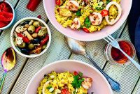 Turmeric Pork & Seafood Risotto with Long Pepper Aromatics