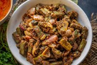 Crispy Besan Bhindi (Okra Coated in Chickpea Flour)