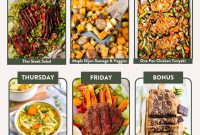 Week 2: Nutrient-Dense Dinner Meal Plan for Busy Weeks