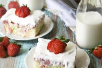 Funfetti Strawberry Poke Cake Recipe for Celebrations