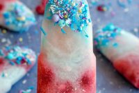 Coconut Blue Raspberry Popsicles Recipe — Refreshing Summer Treat
