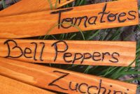 Creative DIY Garden Plant Markers to Beautify Your Beds
