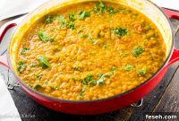 Creamy Golden Lentil Dal with Fragrant Curry Seasoning