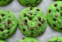 Mint Chocolate Chip Cookies Recipe: Crispy Edges & Chewy Center