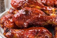 Smoky Grilled Barbecue Chicken Drumsticks Recipe