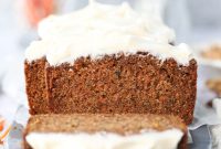 Moist Carrot Cake Loaf Recipe — Quick Sweet Bread