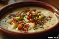 Creamy Dutch Oven Clam Chowder Recipe for Homemade Comfort